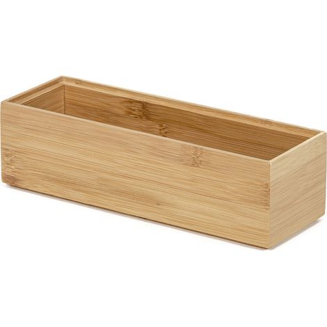 Compactor Osaka Organizer Medio in bambù Collezione Nature, 22.5x7.5x6.5 cm, Colore Naturale (1/5)