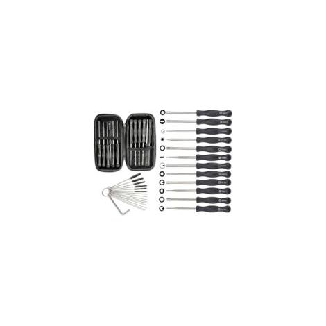 Set di 12 attrezzi per la regolazione del carburatore Houhence, compatibile con motori a 2 tempi Stihl, Husqvarna, Poulan, Echo. Kit completo con accessori. (1/5)