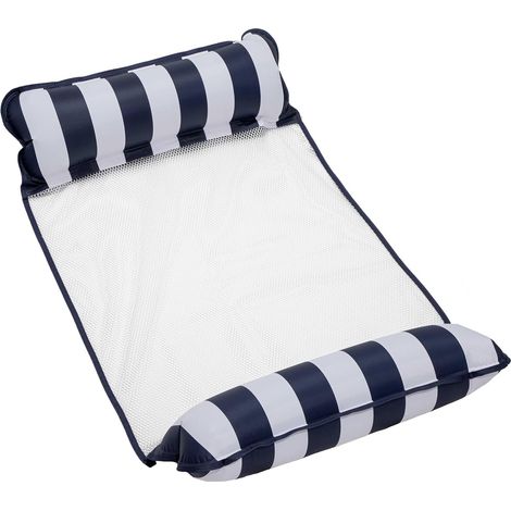 4-in-1-Schwimm-Pool-Hängematte und Wasser-Hängematte, 130 x 70 cm, schwimmender Schwimmring für Erwachsene und Kinder (1/5)