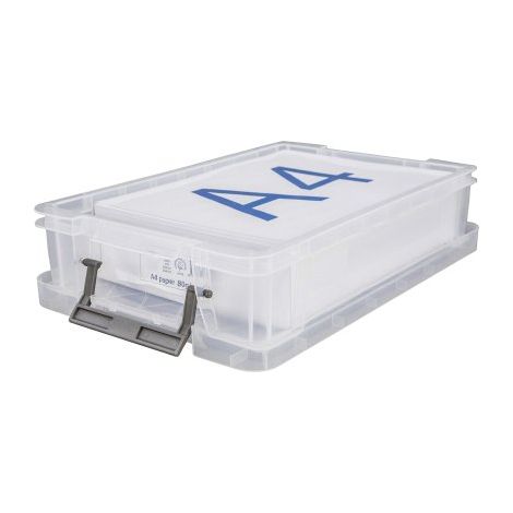 Boîte de rangement plastique 5,5 L incolore