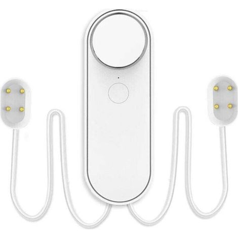 Détecteur de Fuite d'eau et de Niveau d'eau WiFi, 2-en-1 Tuya Smart Alarm Alerte APP Volume Fort avec Ligne de détection de Deux interfaces de capteur pour Aquarium réservoir de Poissons de Natation (1/4)
