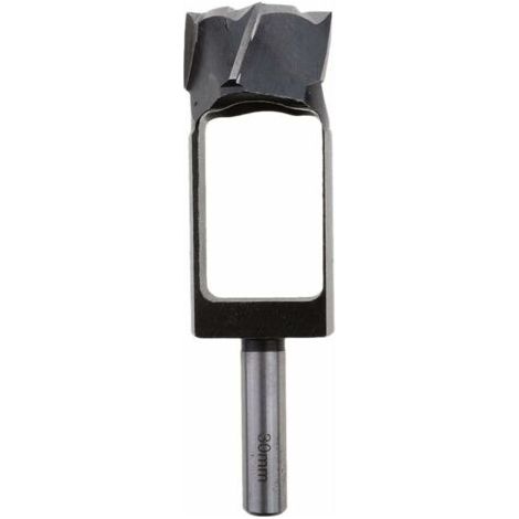 Fraise à bouchonner 1/2'' – Acier durci à haute teneur en carbone – Longueur 140mm – Pour bouchons en bois tendre et dur
