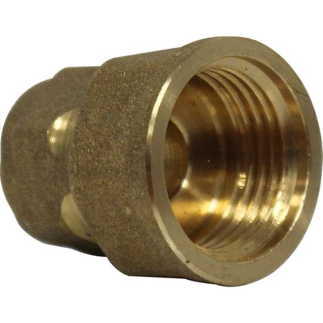 Raccord bicône droit Femelle 1/2" (15/21)-Cuivre 10 (1/5)