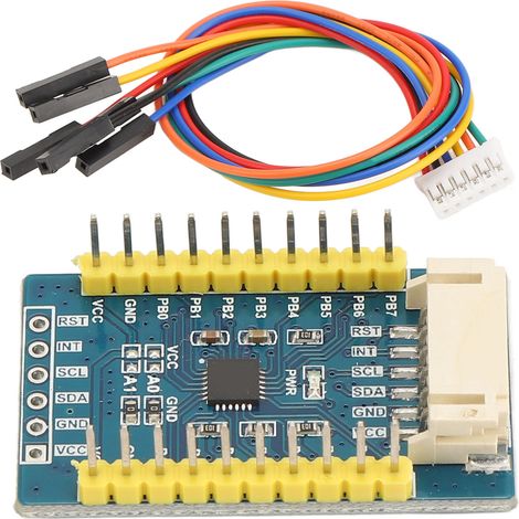 Carte d'extension E/S I2C 16 broches prend en charge 4 modules d'extension interface I2C compatible niveaux 3,3 V et 5 V (1/5)