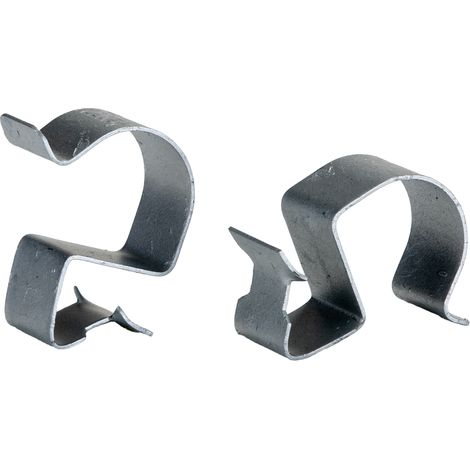 Rs Pro – Clip pour rebord de poutre – Acier – Épaisseur de bride 8 à 12 mm – Plage diamètre câble 20 à 24 mm – Pack de 25 unités (1/2)