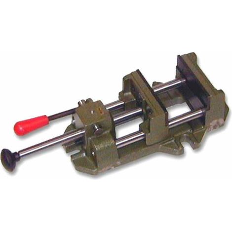 ELMAG Schnellspannschraubstock, QUICK GRIP, 4 / 100 mm, inkl. 1 Prismenbacken, Spannweite 100mm (1/2)
