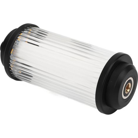 Mini lampe de camping rechargeable USB, 2 intensités, base magnétique, lampe de tente portable avec crochet d'interface 1/4 pour l'extérieur (1/5)