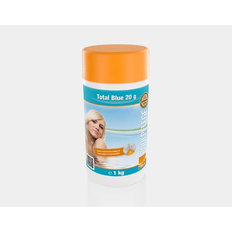 Steinbach Poolpflege Total Blue Chlorprodukt 1 kg 50x20g Tabletten löslich