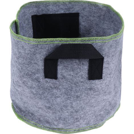 Sac de culture en non-tissé pour jardinage 30x25cm 5 gallons pot de plantation écologique pour extérieur (1/5)