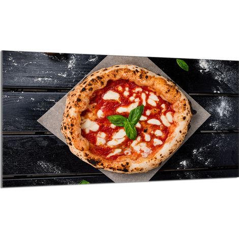 Piastra protettiva in vetro per fornello 90x52 Pizza (1/5)