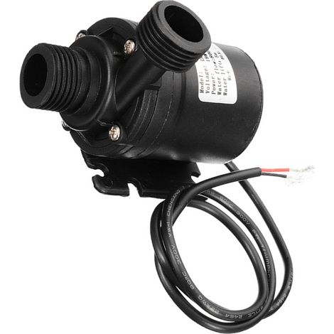 Filiyano-Pompe submersible silencieuse à moteur sans balais DC12V/24V, débit de 13 L/min, hauteur de refoulement de 5,5 m, surpresseur de douche
