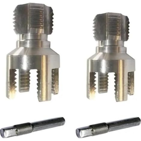 Jeu tarauds et filières 2 3/4" NPT acier carbone, pour métal (1/5)