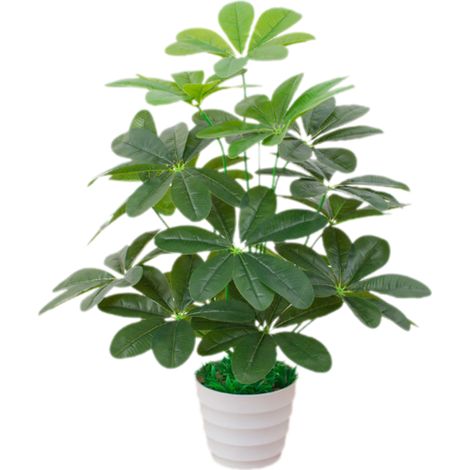 Plante artificielle Monstera 60 cm, réaliste au toucher, sans pot, décorative pour maison et jardin, plante d'intérieur et extérieur décorative (1/5)