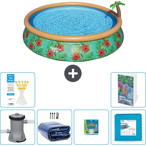 Bestway Piscina Bestway Fast Set Redonda - 457x84 cm - 7-piezas S229 (1/5)