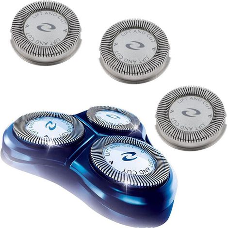 Tête de rasage HQ56, compatible avec les lames de rasoir HQ55, HQ3, HQ4, HQ916, HQ