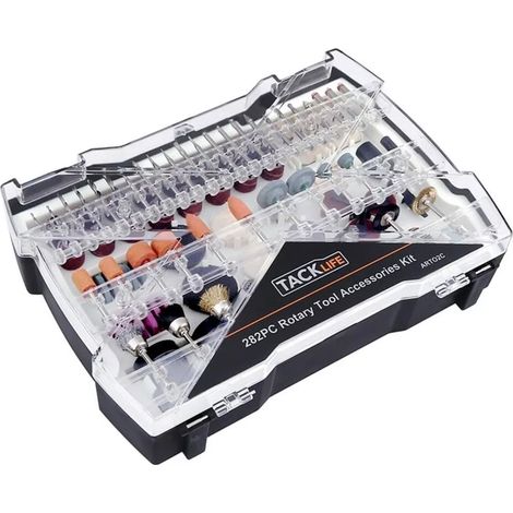 Juego de accesorios para amoladora múltiple Tacklife, 361 piezas. (1/4)