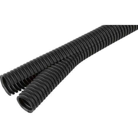 Fränkische Rohrwerke 38402002 Co-flexPP-UV 20(10m) Tubo corrugato Nero 19.5 mm 10 m