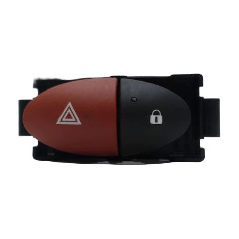 Bouton De Warning RENAULT Twingo [PRODUIT D'OCCASION]♻️252100991r (1/2)