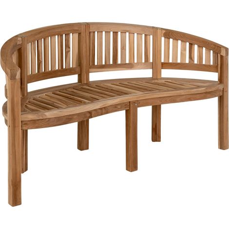ANGUN - Banc en Teck Massif Naturel (1/5)