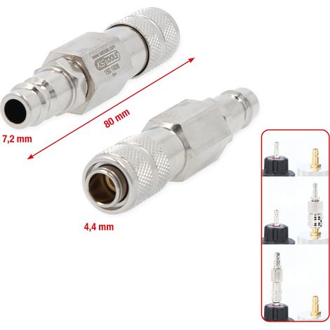 KS TOOLS Acoplamiento 7,2 mm a 4,4 mm - 150.1936 (1/5)