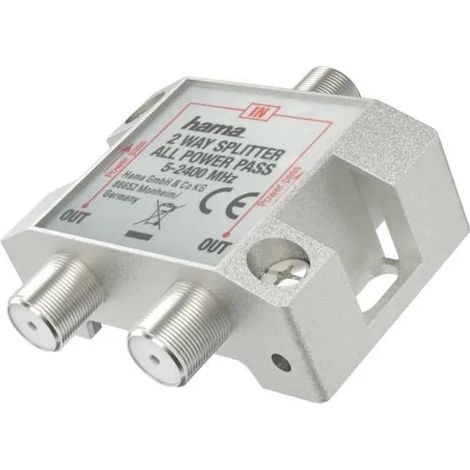 Decoder hama classic line sat-verteiler schermato passaggio DC