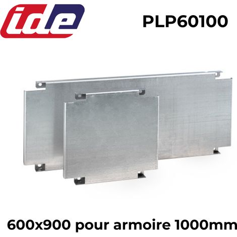 Plaque partielle lisse pour armoire Argenta plus BIG, FSC ou ENL - dimensions (hxl) plaque partielle lisse - Plaque 600x900mm - pour armoire largeur 1000mm