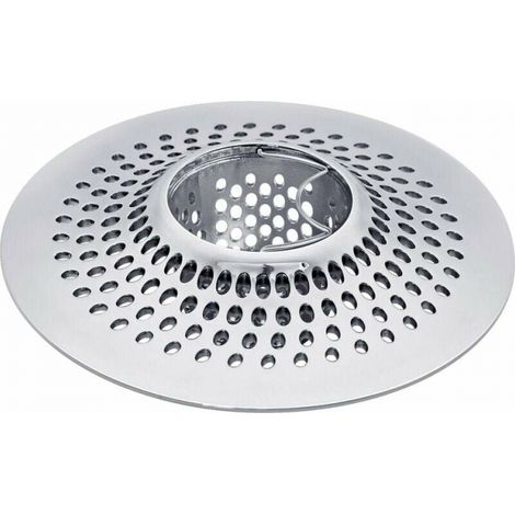 Filtre à cheveux pour baignoire et douche en acier inoxydable (1/4)