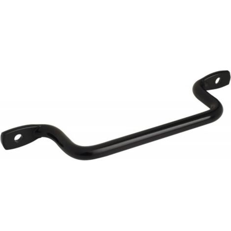Poignée de volet à pattes Ø8 mm entraxe 145 mm longueur 165 mm en aluminium finition noir - TORBEL INDUSTRIE