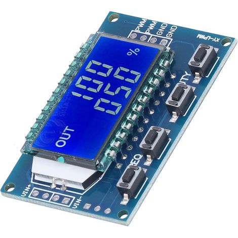 Module générateur de signal PWM réglable fréquence cycle de travail onde carrée onde rectangulaire XYLPWM (1/5)