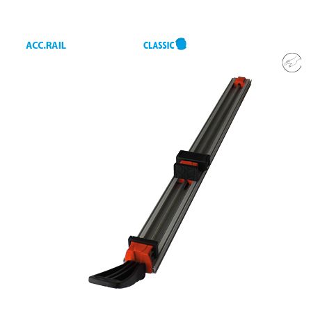 Binario di guida Classic Larg. 86 Serraggio 1250mm