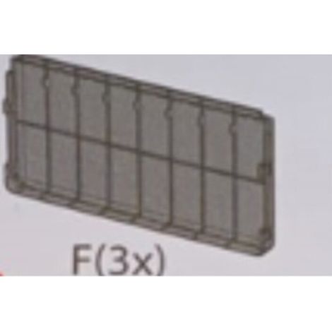 R PARTICOLARE F X ALLIBERT CALIFORNIA DIVANO 3 P C/CUSCINI GRAPHITE