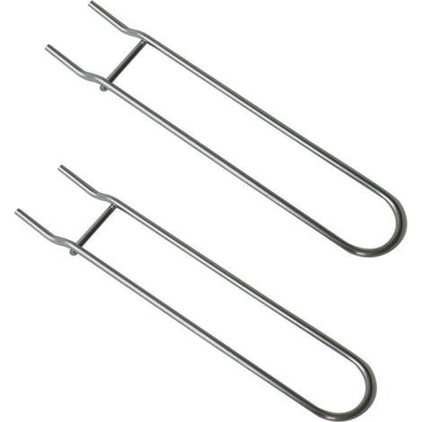 2pcs Stainless Steel Grill Lifter Grill Lever Barbecue Grill Handles Grill Easily Lift Hot Dirty Grills Barbecue Accessories Barbecue Lifter Grill (A) (1/5)