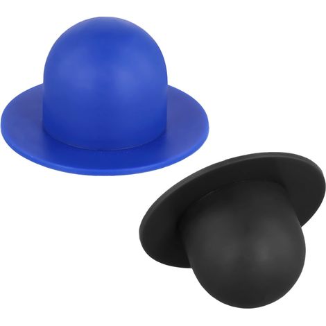 2pcs Bouchons de Piscine de Remplacement pour, Bouchon Mural de Piscine Hors Sol Bouchon de Trou Crépine Pompe Filtre Compatible avec 28270 28271 28272 28273 26700 Bleu Noir (1/5)