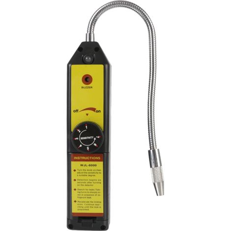 Détecteur de fuites de gaz réfrigérant (Fréon-CFC, HFC-Halogène), moniteur de climatisation, compteur R22/R134a, refroidissement automatique