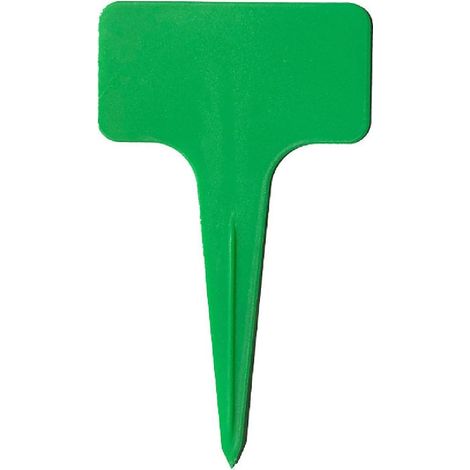 20 Pack Plastic Plant Labels - 6 x 10 cm - Thick Labels for Garden, Nursery, Seedling, Vegetables, Herbs - Green (1/5)