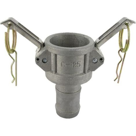 Conexi贸n Camlock C hembra rosca 1.1/4" terminal manguera aluminio. UNIVERSAL HCN100CAL032 (1/2)