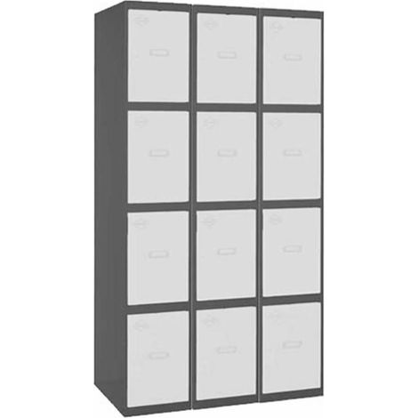 Taquilla 1800x900x500 SIMONLOCKER PROFESIONAL 4 PUERTA 3/12 300 (900)AN/BL marca SIMONRACK