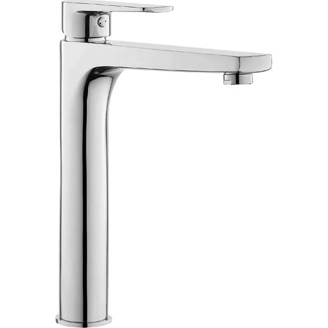 Rubinetto lavabo alto cromato serie Erika (1/2)