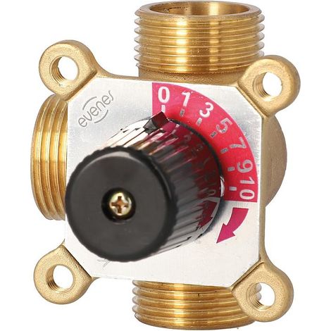 Melangeur 3-voies Easyflow, Type 3A DN25 (1"), Male, Kvs 6,5
