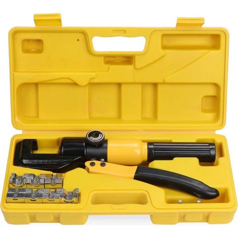 Hydraulic Crimping Tool, Manual Hydraulic Crimping Tool, 10 Ton, 4-70 mm² (1/4)