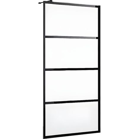 Parete per doccia all'italiana 140 x 200 cm Stile industriale - INAYA