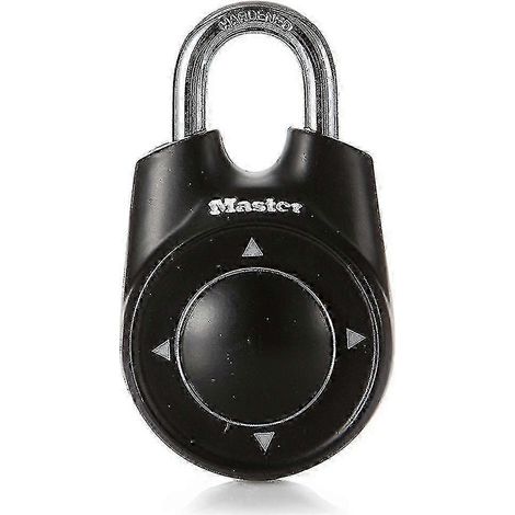 Cadenas pour casier de salle de sport avec serrure à combinaison directionnelle Master Lock (1/2)