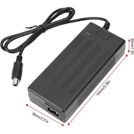 Chargeur de batterie adaptateur de Trottinette scooter électrique 42V 2A pour Xiaomi 220V -TUN (1/4)