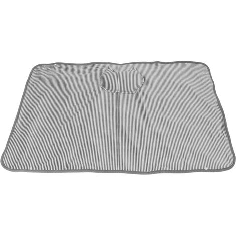 Soavoa Couverture Chauffante USB Chat Gris Lavable Douce Velours Portable Bureau Maison Chaleur Confortable 1 Pièce (1/4)