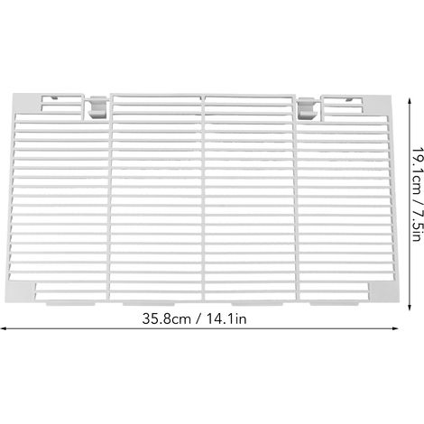 Ortviai Grille d’air conditionné pour camping-car Dometic 3104928.019 en ABS avec 2 filtres (1/4)