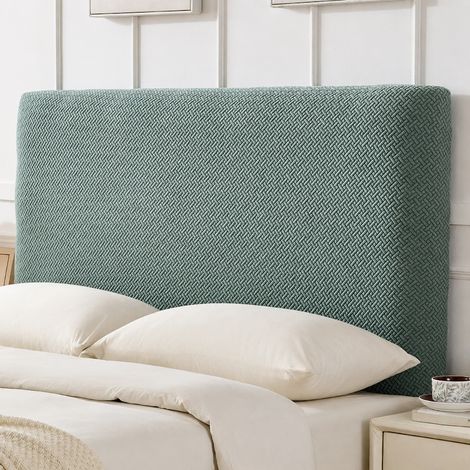 Housse de tête de lit jacquard élastique vert cyprès 1,8 m 1.8 1.7-1 9 réf 25 × 20 × 5 cm 580 g – Livraison gratuite