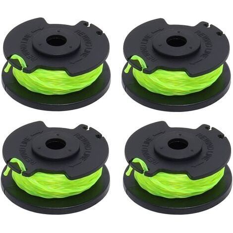 Bobine de remplacement pour brosse Ryobi RAC142 36V, accessoire pour tondeuse, bobine de remplacement pour tondeuse, pour brosses radio RLT36B33 et RY36LT33A-0 (4 bobines) (1/4)