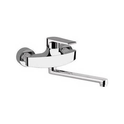 MISCELATORE MONOCOMANDO LAVELLO A MURO LINEA ARTIC Misura: Cromo