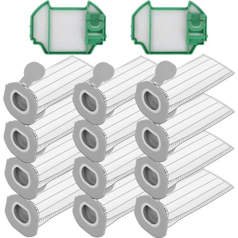 48 sacs d'aspirateur et 2 filtres pour VK7 FP7, sacs premium pour nettoyage maison (1/5)