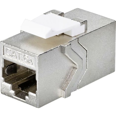 RJ45 réseau informatique Adaptateur CAT 6a [1x RJ45 femelle - 1x RJ45 femelle] A834002 (1/3)